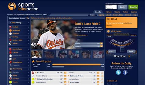 sportsinteraction sign in.